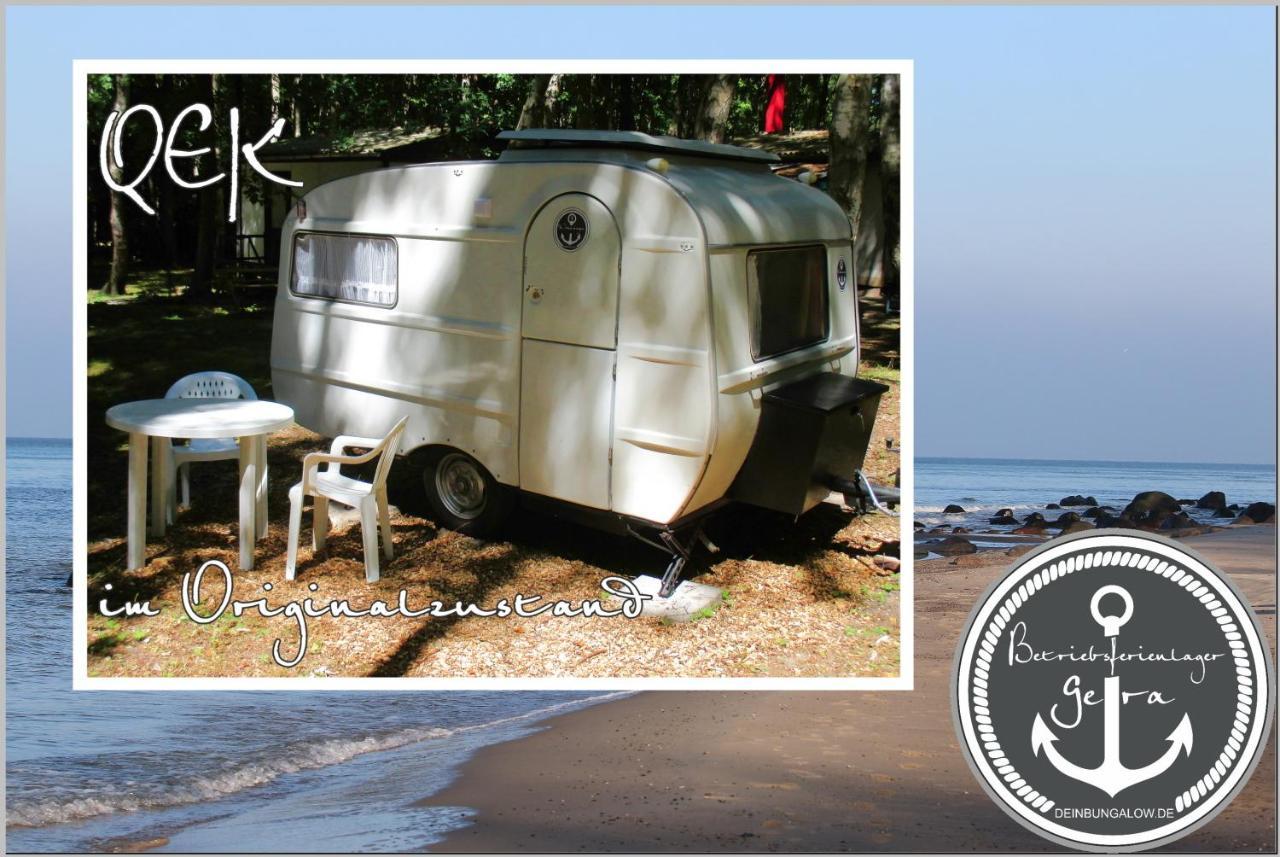 Ddr Wohnwagen Qek Direkt Am Strand Дранске Екстериор снимка